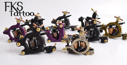 Special Price Handmade Tattoo Gun Wraps Coils Iron Frame Tattoo Machine Liner&Shader Beginner Tatu Gun For Tattoo Artist