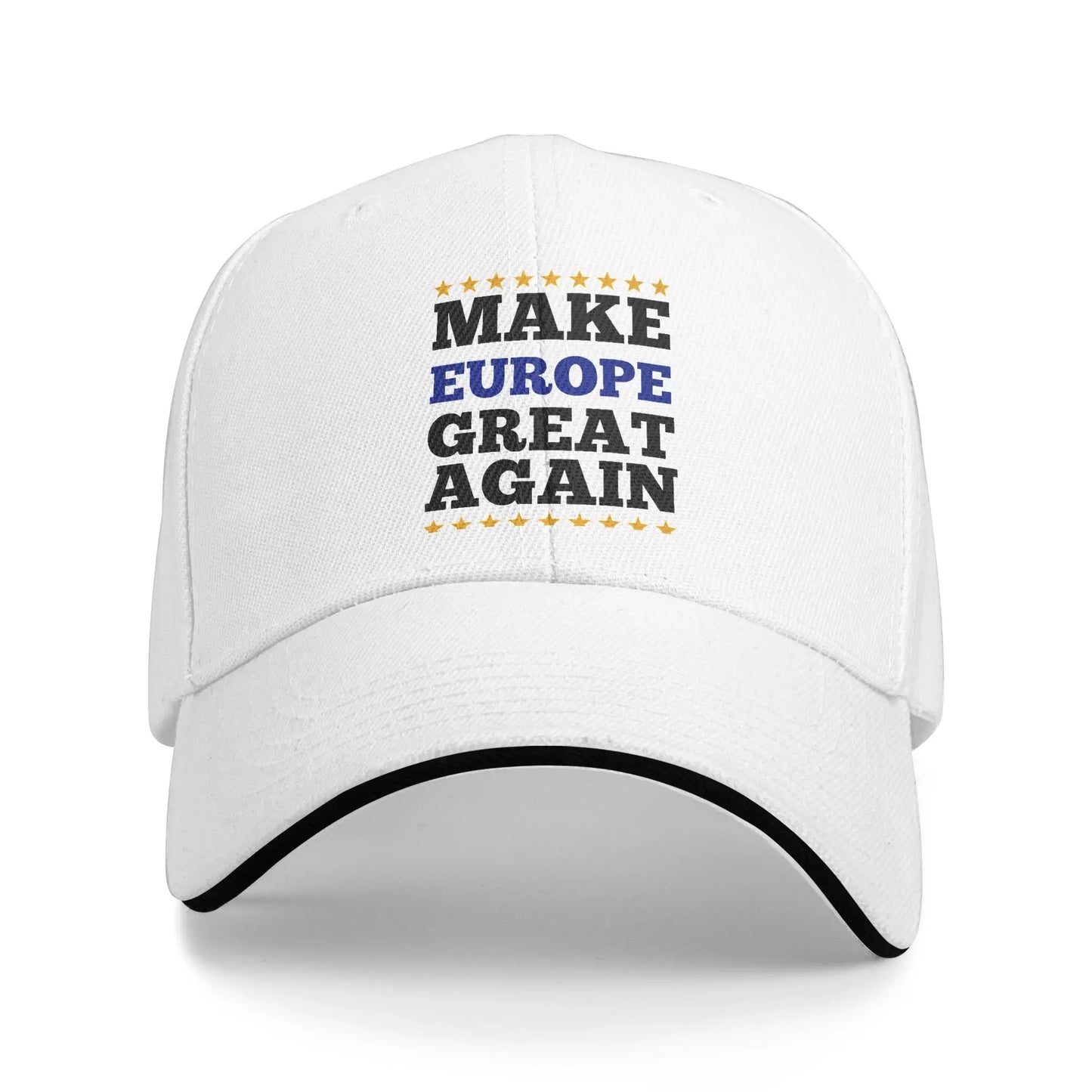 MEGA Make Europe Great Again Sun Baseball Cap Summer Women Men   Trucker Hat Breathable Stylish Hiking Fishing Baseball Caps
