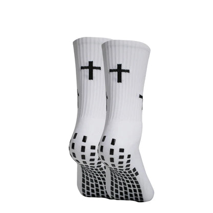 New Men Women Sports Football Socks Tube Wear-resistant Non-slip Outdoor Sports Cycling Socks Soccer Basketball Socks