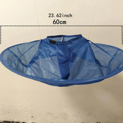 Foldable hair cutting tool umbrella shaped hair cutting cloak, three-dimensional breathable household hair cutting tool, hair cu