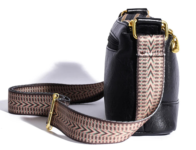 100% Cow Leather High Quality Handbag Purse Women Bag Trend Luxury Designer Shoulder Crossbody Sac Ladies Branded Fashion Totes