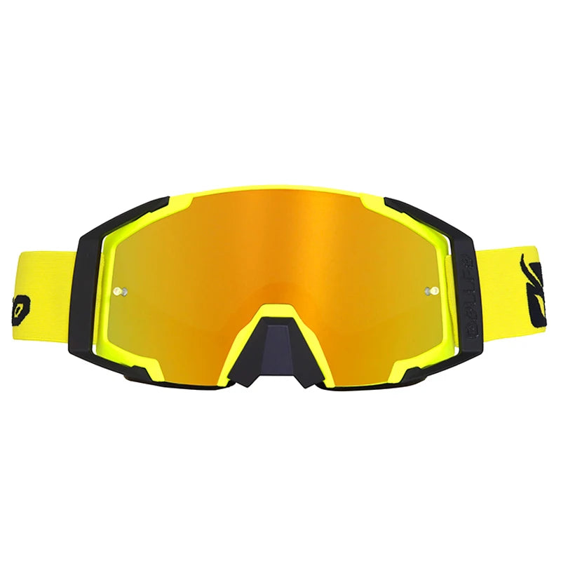 Youth MX Goggles with Tearoffs Windproof Motocross Glasses Men Dual-Cycle Defogging UV400 Protection Dirt Bike Enduro Goggles