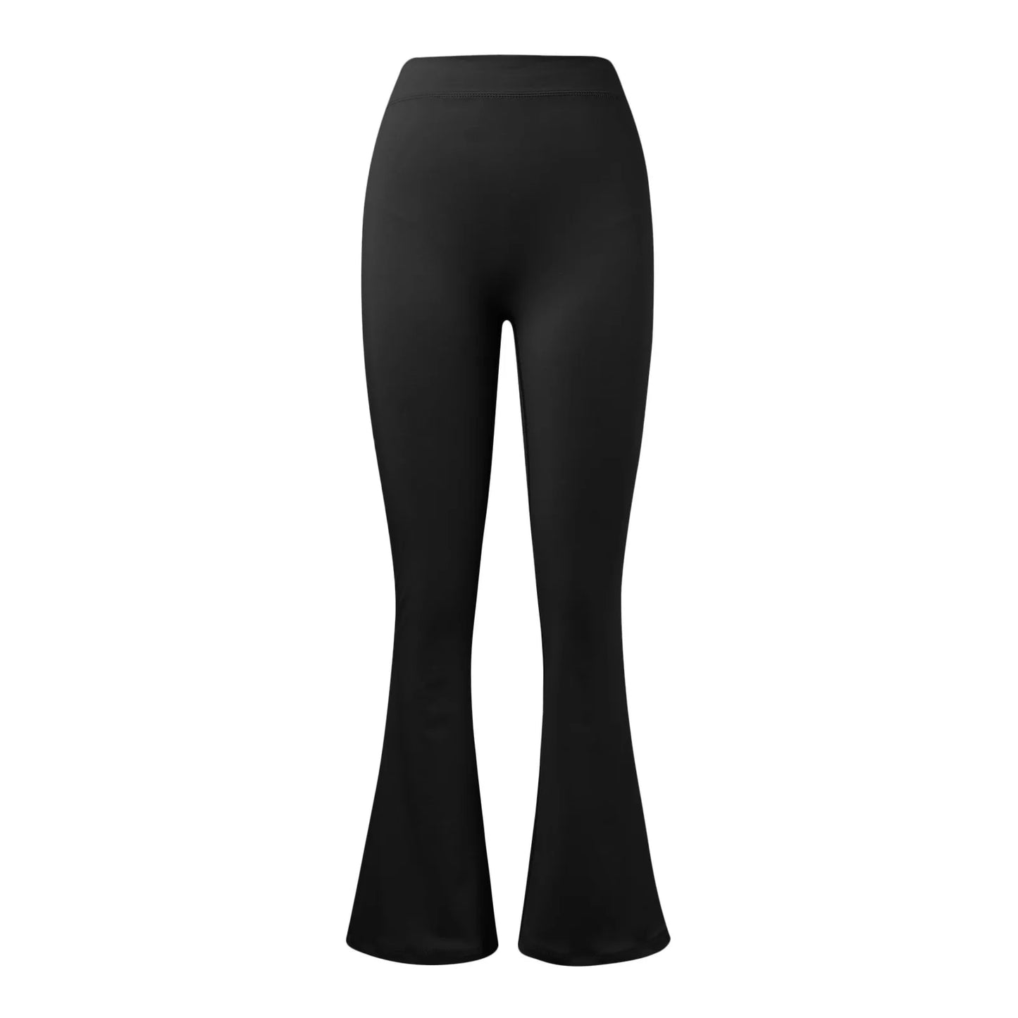 New Fashion Women's Flare Leggings V-shaped Hip Yoga Pants High Waist Wide Leg Pants Women Gym Sport Flared Pant Casual Leggings