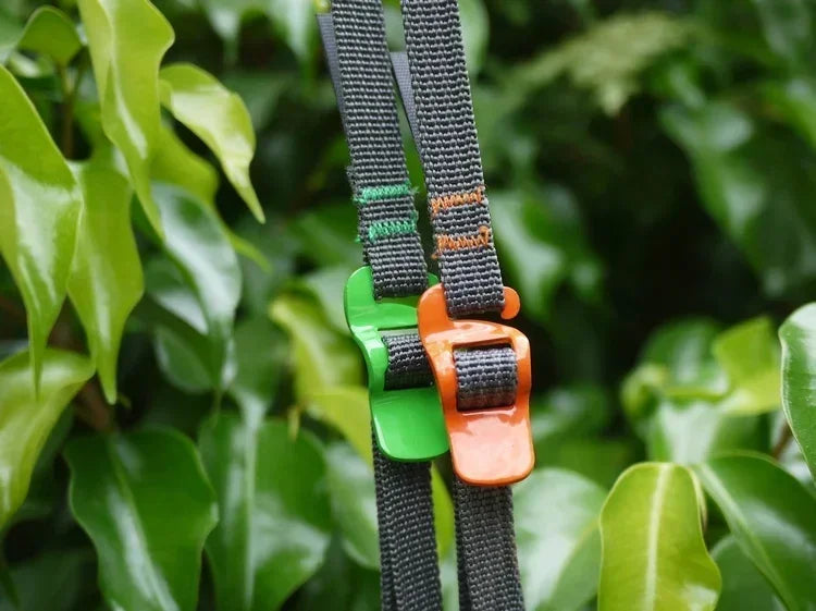 Camping Outdoor Travel Equipment Durable Quick Release Luggage Strap with Stainless Steel Buckle Hook Release Type Gear
