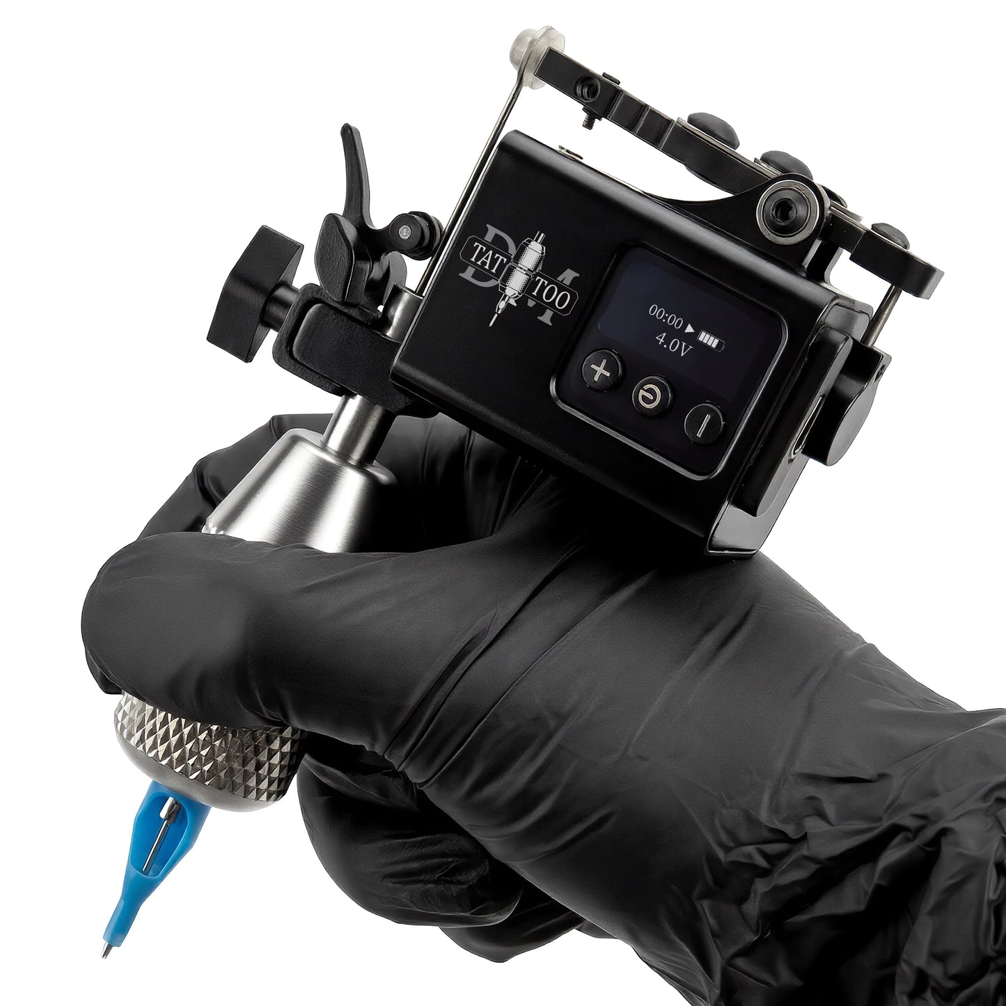 DM New With Battery Wireless Rotating Tattoo Machine Shrapnel Motor Tattoo Machine Profissional Body Artist supply Tattoo Gun
