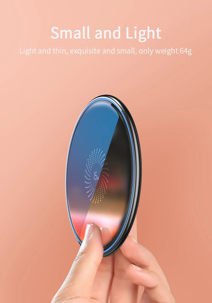 Essager 15W Qi Wireless Charger Fast Wireless Charging Pad Quick Induction Wirless Charger For iPhone 14 Pro max Xiaomi mi 9 Pro