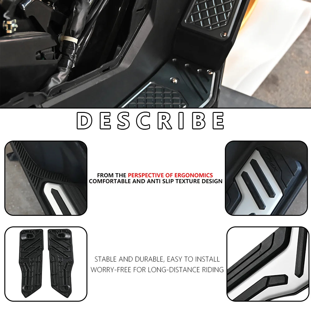 Motorcycle pedal footrest suitable for Yamaha T-MAX 560 T-MAX560 TMAX560 2022-2025 BBW-F74M0-00-00