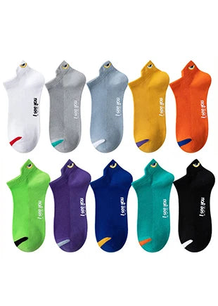 3/6 Pairs Sports Socks For Man High Quality Comfortable Breathable Basketball Short Socks Casual Fashion Low-cut Ankle Socks