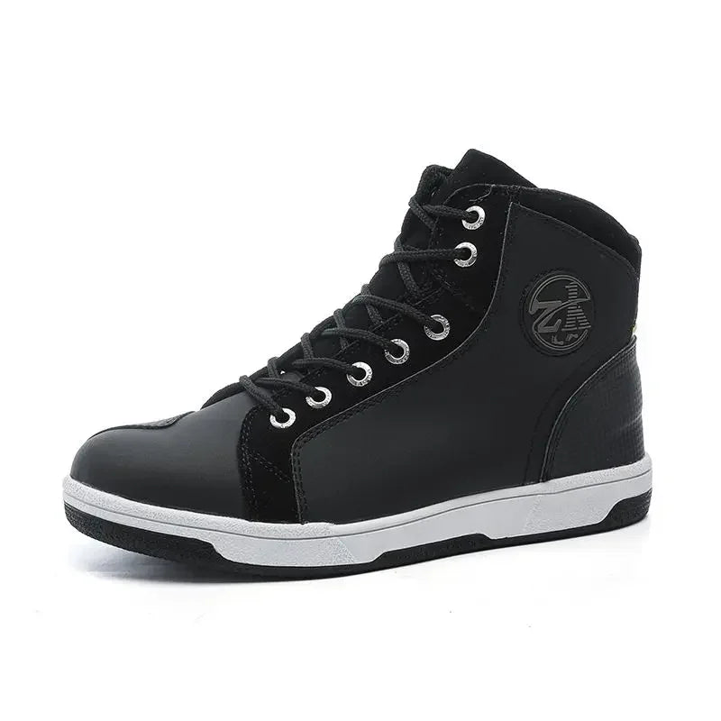 Outdoor Motorcycle Riding Shoes Anti Slip Go Kart Training Shoes Motorcycle Travel Off-road Shoes for Men Motocross Boots