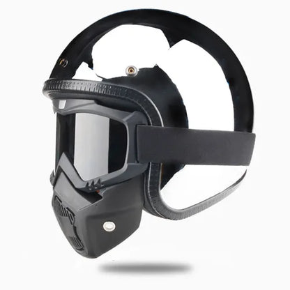 HOT Unique Silver Plating Open Face Retro Motorcycle Helmet Vintage Moto Chrome Helmet Sliver Jet Moto 3/4 Half Casco Casque