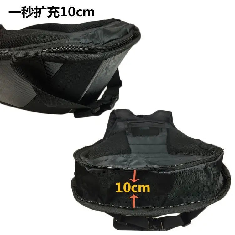Ogio 30L-48L Waterproof Motorcycle Hard shell backpacks Moto Racing bags MX Motocross Carbon Fiber Full Face Helmet Bags