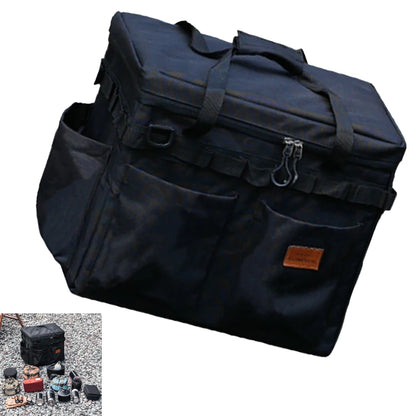 Camping Storage Bag Multifunctional Camping Cooking Utensil Organizer Large Capacity Waterproof Utility Camping Supplies
