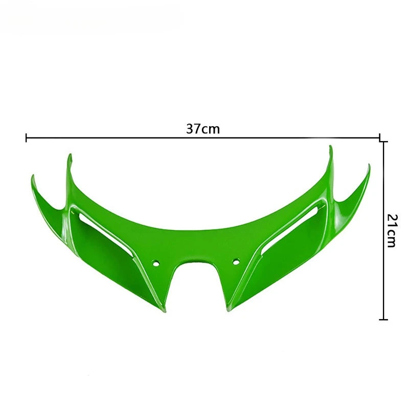 For Ninja 400 Front Wing for Ninja250 NINJA400 2018-2023 Wing Fairing Aerodynamic Winglets Mouth Shell Cover Protection Guards