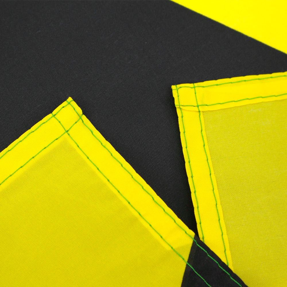 LeaFLAG Jamaica National Flag 90X150cm Hanging Polyester Jamaica flag for decoration
