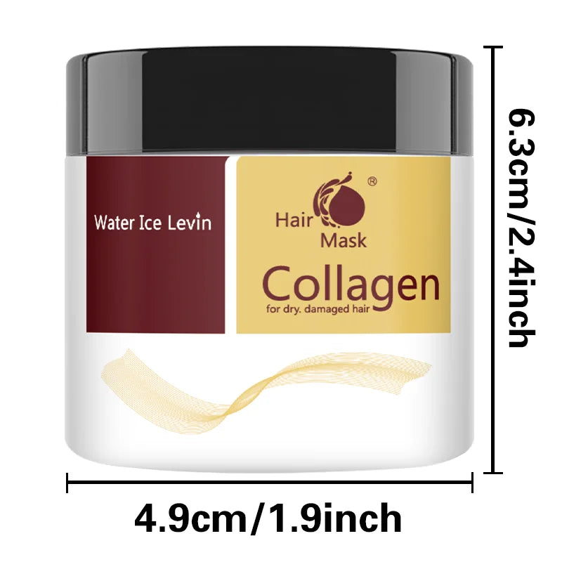 Collagen Hair Care Deep Repair Conditioning Moroccan Argan Oil Hair Mask EssenceFor Dry Damaged Hair Repair Revitalize Hair Care