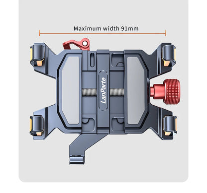 New Universal Motorcycle Phone Holder High-Quality Alloy Shock Absorption Motos Navigation Mount Motorcycle Accessories