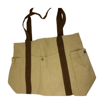 Large Capacity Canvas Tote Bags for Work Commuting Carrying Bag College Style Student Outfit Book Shoulder Bag Bolsos Para Mujer