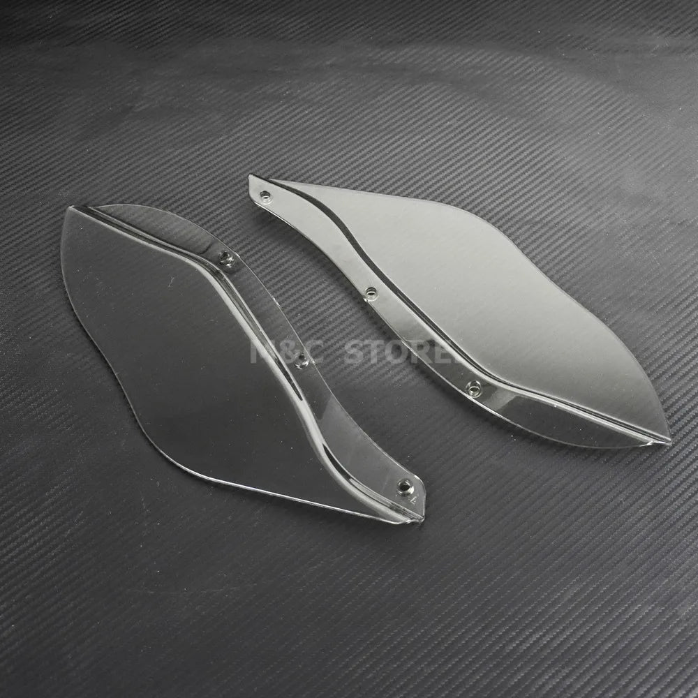 Motorcycle Batwing Air Deflector Fairing Side Windshield Plastic For Harley Touring Street Glide Road King Electra FLHX  96-2013