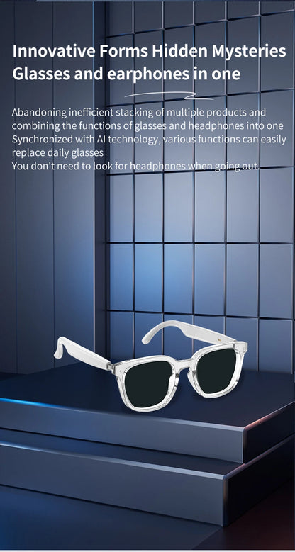 Xiaomi New AI Intelligent Translation Glasses Touchscreen Sunglasses Smart Bluetooth Glasses Listen To Music Voice Call