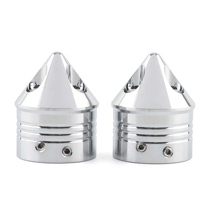 Motorcycle CNC Front Axle Nut Cover Cap Aluminum Black For Harley Sportster XL XG Touring FLHT FLHR FLTRX Dyna VRSC Softail