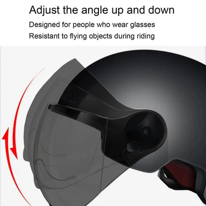 Classic Motorcycle Helmet Retro Scooter Half Helmet Vintage Men woman Ultra Light Cycling Helmet Road Bike Bicycle Motorcycle