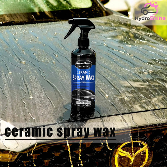 Hydroshine Detailer Ceramic Coating Spray Wax Crystal Polishing Liquid Durable Protection Hydrophobic Detailing Accessories Care