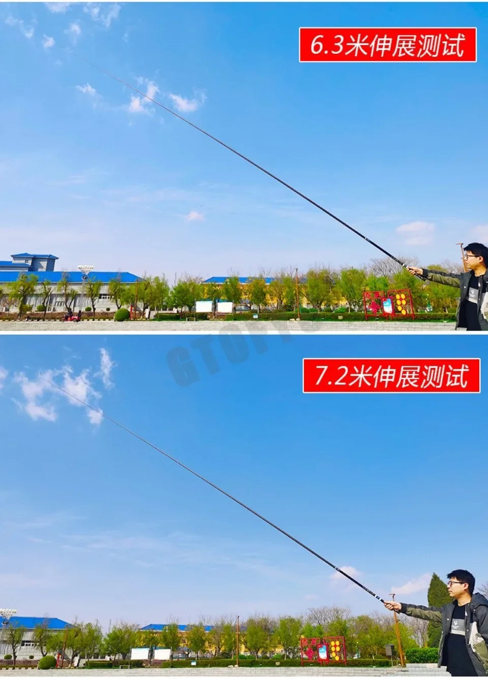 Telescopic Stream Rod 3.6M/4.5M/5.4M/6.3M/7.2M/8M/9M Carbon Reservoir Pond Fishing Rod Super Light Hard Fiber Hand Fishing Pole