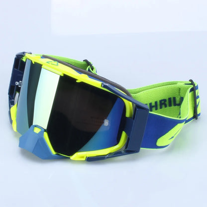 Men's Motocross Goggles 6.5 Double Layer Anti Fog Cycling Glasses Motorcycle Helmet Glasses Gafas Para Mask for Sports Outdoor