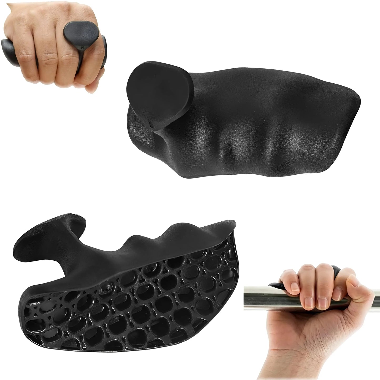 Gym Gloves Grip Strengthener Silicone Palm Grips Crosstraining Palm Grip Hand Protection for Gymnastics Weightlifting Exercise