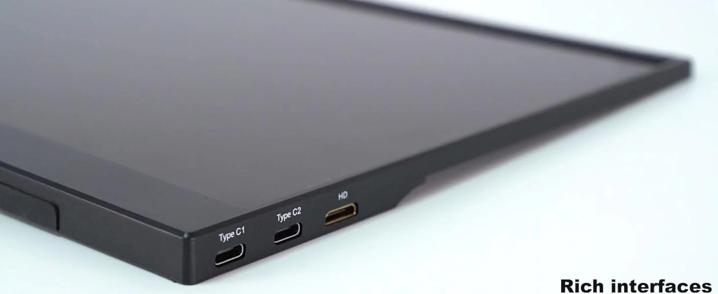 11.6 Inch Portable Monitor HDMI-Compatible Laptop Second Screen Gaming Extended Display for Steam Deck Laptop Switch PS4 /5