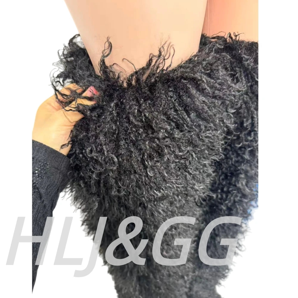 HLJ&GG Black Sexy See Though Bodycon Jumpsuits Women Round Neck Long Sleeve Slim Playsuits And Bodysuits Outfit Fashion Clubwear