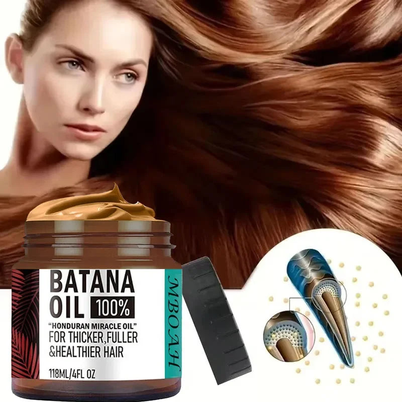100% Unrefined Hair Mask Batana Oil Hair Conditioner Natural Treatment Nourish Reduce Hair Loss Anti-Breakage Hair Care Products