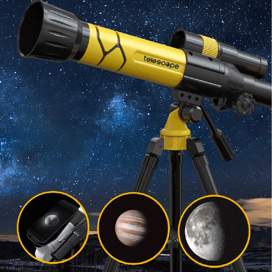 40 X Lens Astronomical Telescope Multi-Coated Optics Smart Digital Telescope with Tripod Kids Astronomy Telescope for Gift