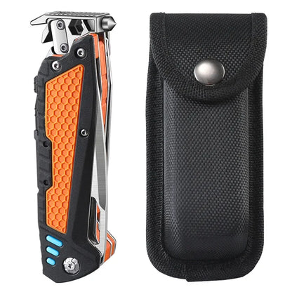 2025 New Outdoor Popular Multi Functional Folding Combination Tool for Convenient Camping and Hiking EDC Survival Equipment
