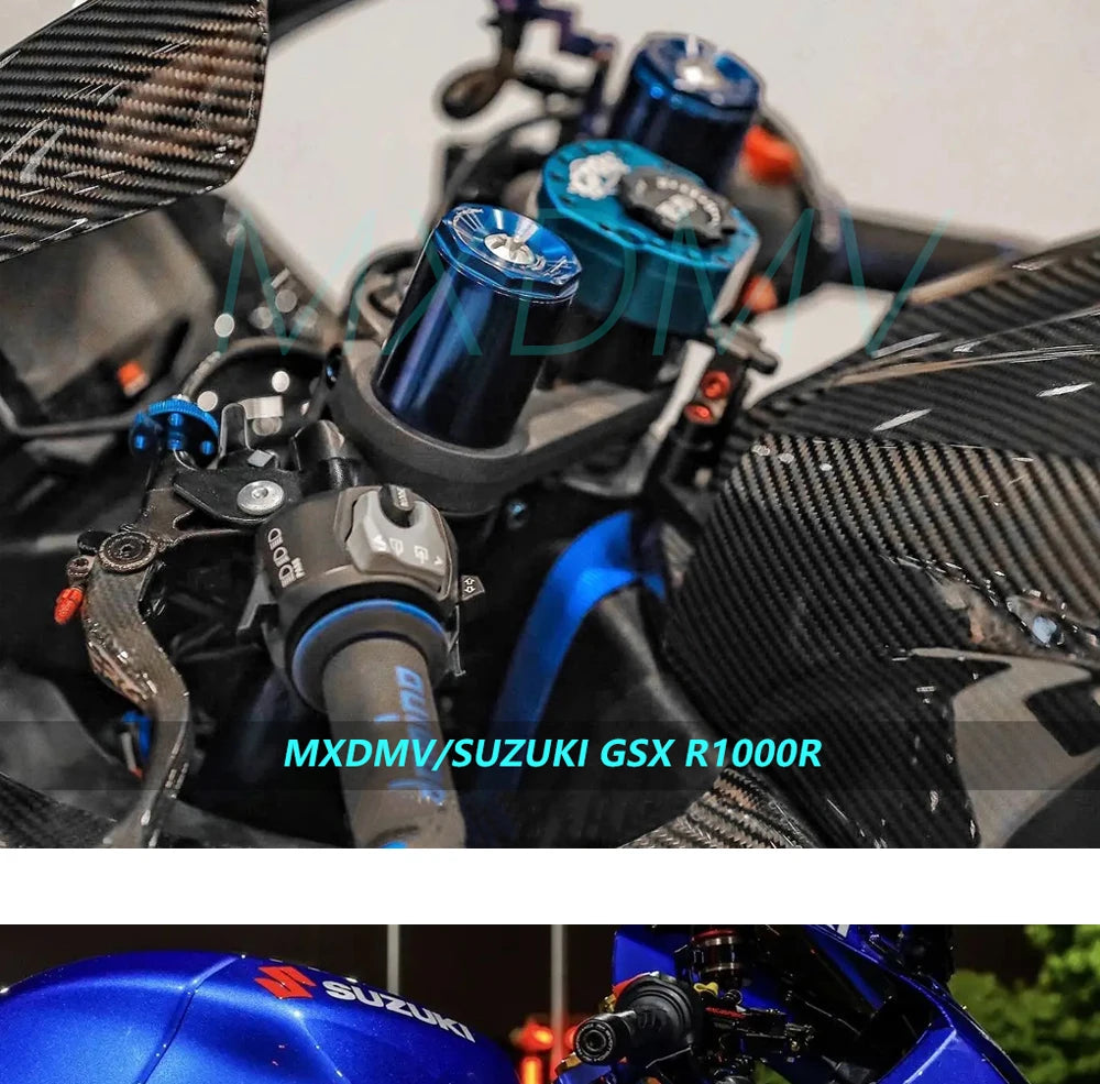 For Suzuki GSX-R1000R L7 2017-2022 2023 2024 Motorcycle 3K Dry Carbon FiberFender Fuel Tank Guard Side Panel Full Fairing Kits
