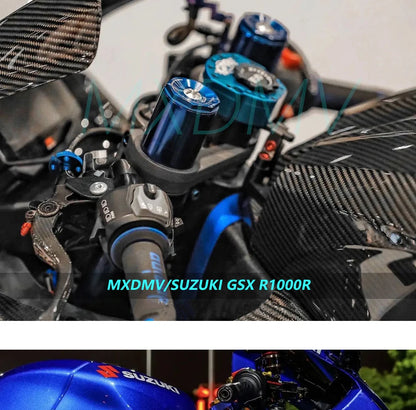 For Suzuki GSX-R1000R L7 2017-2022 2023 2024 Motorcycle 3K Dry Carbon FiberFender Fuel Tank Guard Side Panel Full Fairing Kits