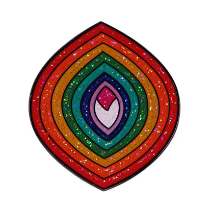 LGBT Gay Pride Rainbow Flag Heart Enamel Pins Fashion Lapel Metal Badges Backpack Brooches Proudly Go Purride Pin Wholesale