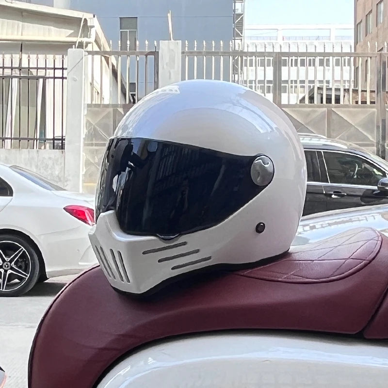 ORZ-728 Full Face casco moto Helmet Vintage Chopper Retro Helmet capacete de motocicleta modular helmet DOT