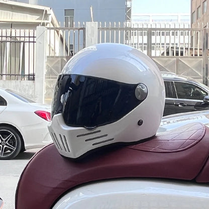 ORZ-728 Full Face casco moto Helmet Vintage Chopper Retro Helmet capacete de motocicleta modular helmet DOT