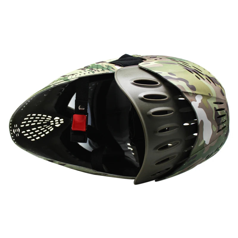 Lotus Camo Color Great III Paintball Mask Full Coverage Protector Helmet