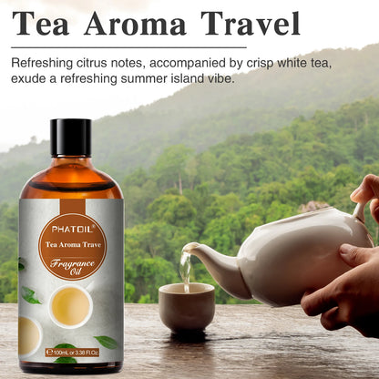 PHATOIL 100ML with Dropper Fragrance Oil For Diffuser Fruit Carnival Almond Vanilla Golden Vintage No.1 Lucifer's Letter Oils