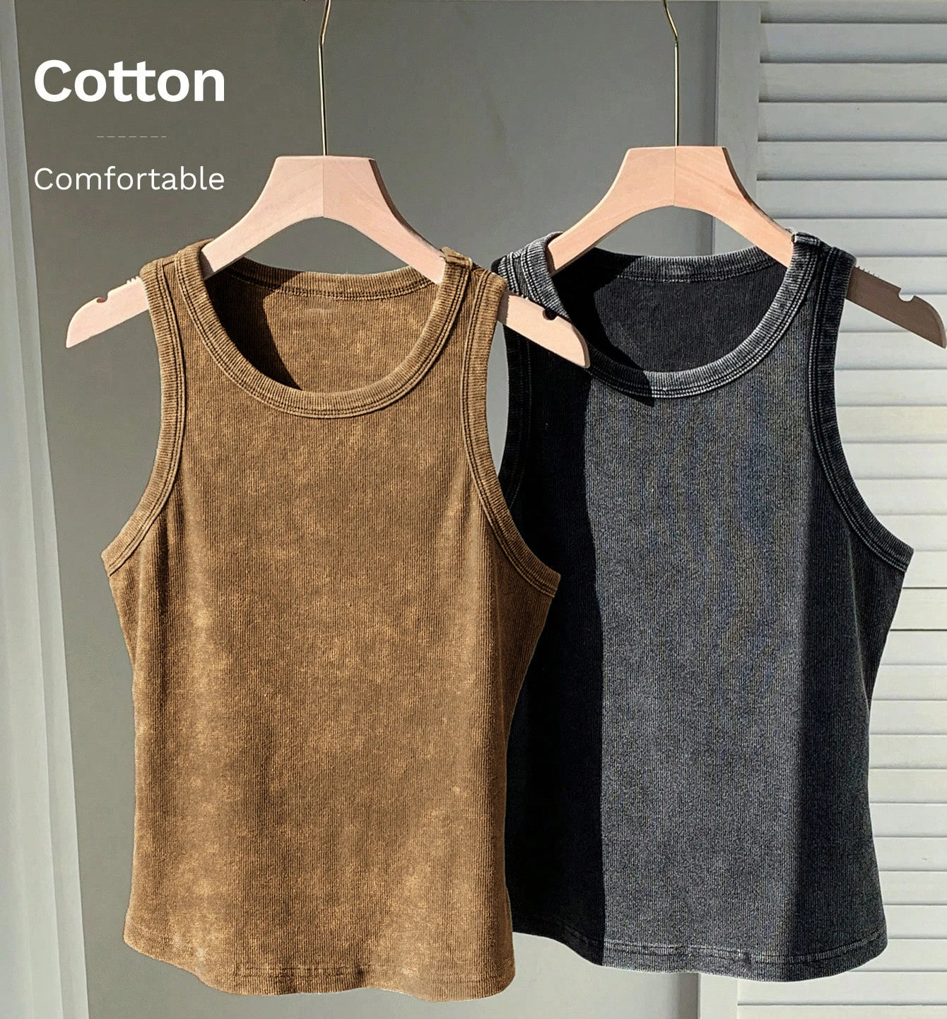 3PCS Set Cotton Camisole Vest Paired Summer Slim Fit Clothing Simple Versatile Basic Top Breathable Womens Korean Style Tops