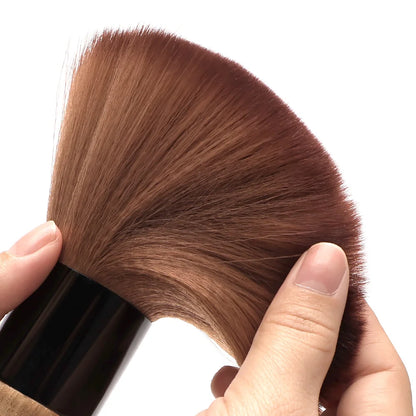 Professional Barber Neck Duster Hair Cutting Brush Soft Bristle Salon Cleaning Brush For Removing Loose Hair