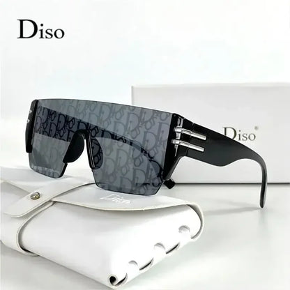 2025 New Rimless Oversized Sunglasses Women Men Luxury Brand High Quality Sun Glasses Ladies Unisex Eyewear UV400 Oculos De Sol