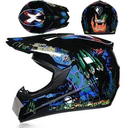 Hot Sale Motorcycle Helmet Racing Off-road Helmet Men Moto Bike Downhill AM DH Cross Para Moto Children Motocross Helmet DOT