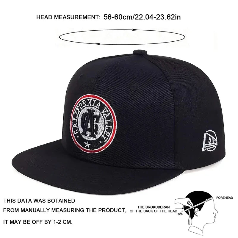 Unisex Letter Embroidery Hip-hop Hats Spring And Autumn Outdoor Adjustable Sports Casual Baseball Caps Sunscreen Hat
