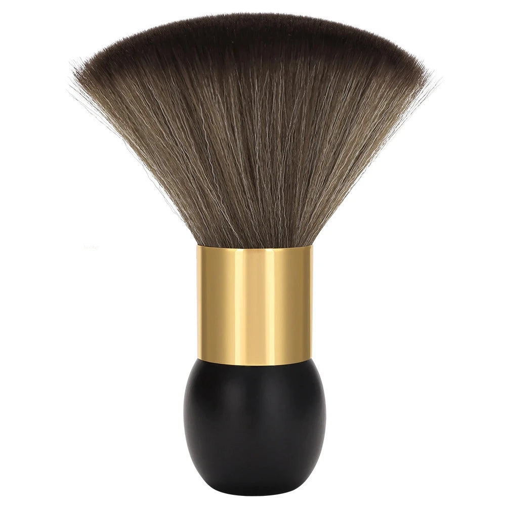 Professional Barber Neck Duster Hair Cutting Brush Soft Bristle Salon Cleaning Brush For Removing Loose Hair