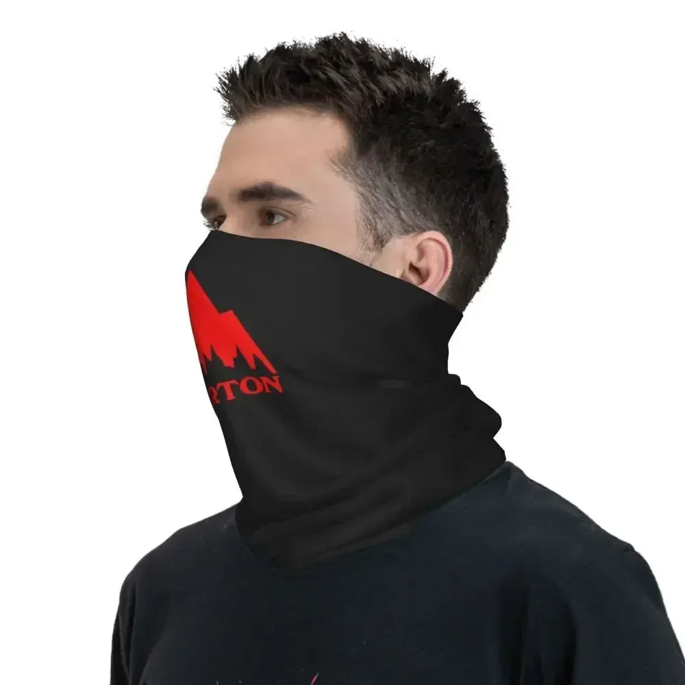 Burton Snowboard Sportive Bandana Neck Cover Printed Wrap Scarf Multifunction Balaclava Outdoor Sports For Men Women Adult