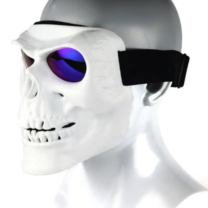 Dirt Bike Racing ATV Racing Halloween Eyewear Shield Skull Face Mask For Eyewear Motorbike