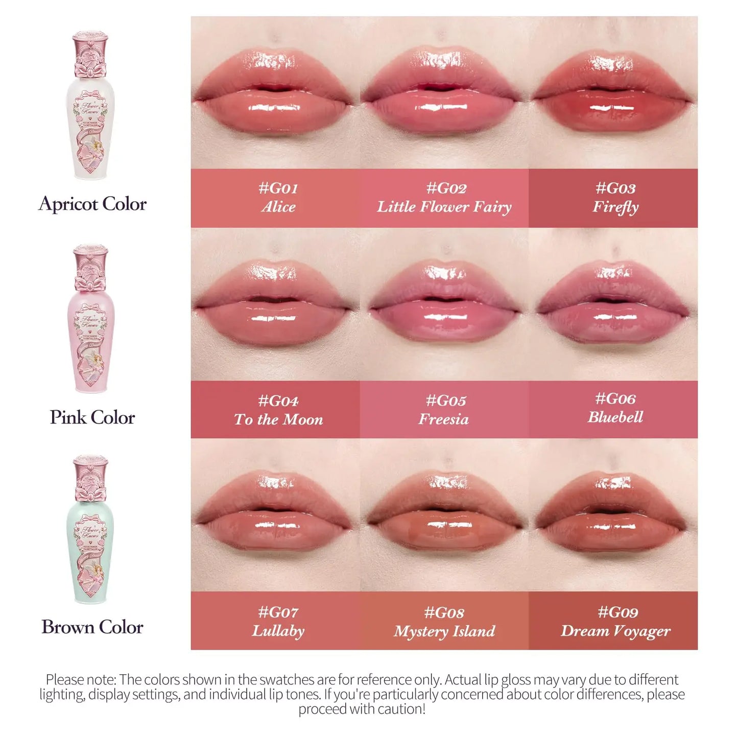 Flower Knows Midsummer Fairytale Makeup Set Velvet Blush Gloss Eyeshadow Long Lasting Cruelty Free Daily Wear Gift for Girls